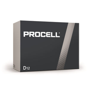 Duracell Procell Alkaline Batteries,D,12 Box