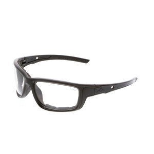 MCR Swagger SR5 Safety Glasses, Gray Foam Lined Frame, Clear MAX6 Anti-Fog Lens