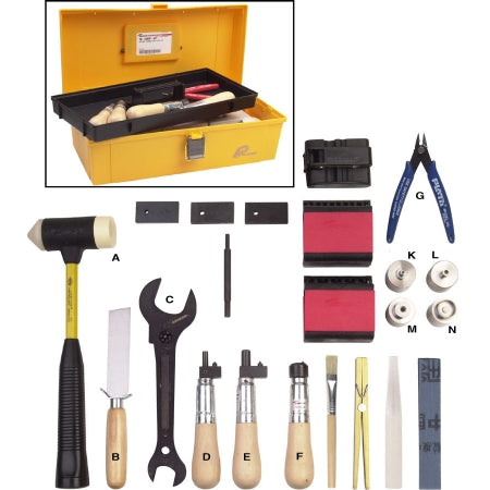 Heliax Connector Tool Kit for 1/4" to 1-1/4"